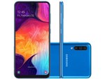 Smartphone Samsung Galaxy A50 64GB Azul 4G - 4GB RAM 6,4” Câm. Tripla + Câm. Selfie 25MP