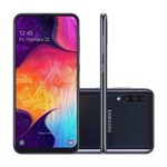 Ficha técnica e caractérísticas do produto Smartphone Samsung Galaxy A50 Dual Tela Infinita de 6,4?, 64 GB - Preto