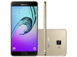 Ficha técnica e caractérísticas do produto Smartphone Samsung Galaxy A7 2016 Duos 16GB - Dourado Dual Chip 4G Câm 13MP + Selfie 5MP