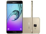Smartphone Samsung Galaxy A7 2016 Duos 16GB - Dourado Dual Chip 4G Câm. 13MP + Selfie 5MP
