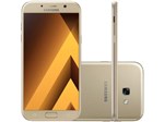 Smartphone Samsung Galaxy A7 2017 64GB Dourado - Dual Chip 4G Câm. 16MP + Selfie 16MP Tela 5.7”