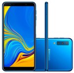 Ficha técnica e caractérísticas do produto Smartphone Samsung Galaxy A7 A750G, Dual Chip, Azul, Camera Tripla, Tela 6.0", Android 8.0, Octa Core 2.2Ghz, 128GB, 4GB