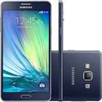 Ficha técnica e caractérísticas do produto Smartphone Samsung Galaxy A7 Dual Chip Desbloqueado Android 4.4 Tela 5.5" 16GB 4G Câmera 13MP - Preto