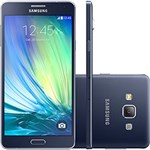 Smartphone Samsung Galaxy A7 Dual Chip Desbloqueado Tim Android 4.4 Tela 5.5'' 16GB 4G Wi-Fi Câmera 13MP Preto