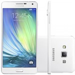 Ficha técnica e caractérísticas do produto Smartphone Samsung Galaxy A7 Duos Desbloqueado Tela 5.5" Dual Chip 4G Android 4.4 Branco - Samsung
