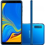 Ficha técnica e caractérísticas do produto Smartphone Samsung Galaxy A750g A7, Dual Chip, 24Mp, 128 Gb, 4G - Azul