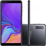 Ficha técnica e caractérísticas do produto Smartphone Samsung Galaxy A750G A7, Dual Chip, 24MP, 128 GB, 4G - Preto