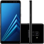 Smartphone Samsung Galaxy A8 64gb + Capa e Película Dual Chip Android 7.1 Tela 5.6" Octa-core 2.2ghz4g Câmera 16mp - Pre...