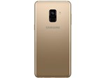 Smartphone Samsung Galaxy A8 64GB Dourado 4G - 4GB RAM Tela 5.6” Câm. 16MP + Câm. Selfie Dupla