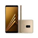 Ficha técnica e caractérísticas do produto Smartphone Samsung Galaxy A8+ 64Gb - Dual Chip 4G Câm. 16Mp + Selfie 16Mp + 8Mp Tela 6¿ - Dourado