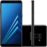 Ficha técnica e caractérísticas do produto Smartphone Samsung Galaxy A8 Dual Chip Android 7.1 Tela 5.6" 64GB 4G Camera 16MP Preto - Desbloqueado Claro