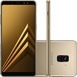 Smartphone Samsung Galaxy A8 Dual Chip Android 7.1 Tela 5.6" Octa-Core 2.2GHz 64GB 4G Câmera 16MP - Dourado