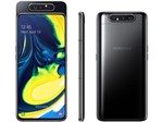 Smartphone Samsung Galaxy A80 128GB Preto 4G - Octa-Core 8GB RAM 6,7” Câmera Tripla Rotativa