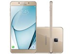 Smartphone Samsung Galaxy A9 32GB Dourado DualChip - 4G Câm. 16MP + Selfie 8MP Tela 6” FHD Octa Core