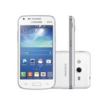 Ficha técnica e caractérísticas do produto Smartphone Samsung Galaxy Core Plus, Android 4.3, Dual Chip, 3G, Branco - G3502