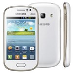 Ficha técnica e caractérísticas do produto Smartphone Samsung Galaxy Fame Duos Branco com Dual Chip, Android 4.1, Wi-Fi, 3G, Câmera 5.0, MP3, GPS, e Fone de Ouvido