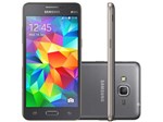 Smartphone Samsung Galaxy Gran Prime Duos 8GB - Cinza Dual Chip 3G Câm 8MP + Selfie 5MP Desbl. Tim
