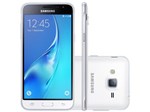 Smartphone Samsung Galaxy J3 2016 8GB Branco - Dual Chip 4G Câm. 8MP + Selfie 5MP Tela 5 HD