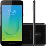 Smartphone Samsung Galaxy J2 Core 16GB Dual Chip Tela 5" Câmera 8MP 5MP Android Go 8.1 Preto