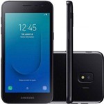 Ficha técnica e caractérísticas do produto Smartphone Samsung Galaxy J2 Core 16GB Preto 4G - Quad-Core 1GB RAM Tela 5” Câm. 8MP + Selfie 5MP