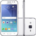 Ficha técnica e caractérísticas do produto Smartphone Samsung Galaxy J2 Duos Dual Chip Desbloqueado Android Tela 4.7 8GB 4G Wi-Fi Câmera 5MP Branco