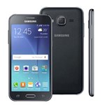 Ficha técnica e caractérísticas do produto Smartphone Samsung Galaxy J2 Duos Preto com Dual Chip, Tela 4.7", 4G, Câmera 5MP, Android 5.1 e Processador Quad Core de 1.1 Ghz - Oi