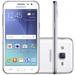 Ficha técnica e caractérísticas do produto Smartphone Samsung Galaxy J2 Duos TV Desbloqueado Tela 4,7" 4G Dual Chip Android 5.1 Branco - Samsung