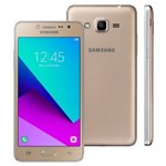 Ficha técnica e caractérísticas do produto Smartphone Samsung Galaxy J2 Prime Dourado com 16GB, Tela 5", Dual Chip, 4G, Câmera 8MP, Android 6.0 e Processador Quad Core e RAM de 1.5 GB