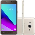 Ficha técnica e caractérísticas do produto Smartphone Samsung Galaxy J2 Prime Dual Chip Android 6.0.1 Tela 5" Quad-Core 1.4 GHz 16GB 4G Câmera 8MP - Dourado