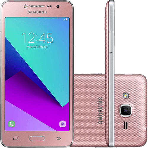 Ficha técnica e caractérísticas do produto Smartphone Samsung Galaxy J2 Prime Dual Chip Android 6.0.1 Tela 5" Quad-Core 1.4 GHz 16GB 4G Câmera 8MP - Rosa
