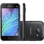 Ficha técnica e caractérísticas do produto Smartphone Samsung Galaxy J1 Duos J100M Desbloqueado – Android 4.4, Tela de 4.3``, 4GB, Câmera de 5MP, 4G, Quad Core 1.2Ghz