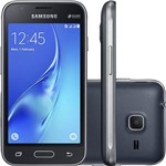 Ficha técnica e caractérísticas do produto Smartphone Samsung Galaxy J1 Mini Desbloqueado Vivo Dual Chip Android 5.1 Tela 4" Quad-Core 1.2GHz 8GB 4G Câmera 5MP - Preto