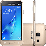 Smartphone Samsung Galaxy J1 Mini Dual Chip Android 5.1 Tela 4" 8GB 3G Wi-Fi Câmera 5MP - Dourado
