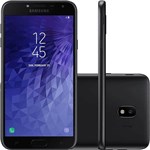 Ficha técnica e caractérísticas do produto Smartphone Samsung Galaxy J4 16GB Dual Chip Android 8.0 Tela 5.5" 16GB 4G Câmera 13MP - Preto