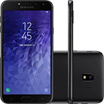 Smartphone Samsung Galaxy J4 16GB Dual Chip Android 8.0 Tela 5.5" Quad-Core 1.4GHz 16GB 4G Câmera 13MP - Preto