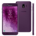 Ficha técnica e caractérísticas do produto Smartphone Samsung Galaxy J4 16GB SM-J400M Dual Chip Android 8.0 Tela 5.5" Quad-Core 1.4GHz 4G Câmera 13MP - Violeta
