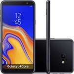 Ficha técnica e caractérísticas do produto Smartphone Samsung Galaxy J4 Core 16GB Preto 4G - Quad Core 1GB RAM Tela 6" Câm. 8MP + Selfie 5MP