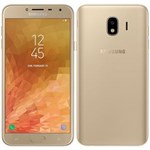 Ficha técnica e caractérísticas do produto Smartphone Samsung Galaxy J4, Dual Chip, Dourado, Tela 5.5", 4G+WiFi, Android 8, 13MP, 32GB
