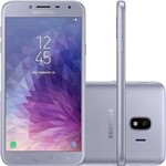 Smartphone Samsung Galaxy J4 32gb + Capa e Película Dual Chip Android 8.0 Tela 5.5" Quad-core 1.4ghz 4g Câmera 13mp - Pr...