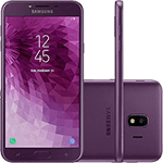 Smartphone Samsung Galaxy J4 32GB Dual Chip Android 8.0 Tela 5.5" Quad-Core 1.4GHz 4G Câmera 13MP - Violeta