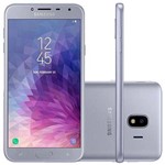 Smartphone Samsung Galaxy J4 32GB Dual Chip Android 8.0 Tela 5.5" 4G Câmera 13MP Prata - Desbloqueado Oi