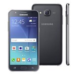Ficha técnica e caractérísticas do produto Smartphone Samsung Galaxy J5 Duos Preto com Dual Chip, Tela 5.0", 4G, Câmera 13MP, Android 5.1 e Processador Quad Core de 1.2 GHz - Oi