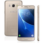 Ficha técnica e caractérísticas do produto Smartphone Samsung Galaxy J5 Metal Duos J510M, Dourado, Tela 5.2, Android 6.0, 13MP, 16GB, 4G+WiFi
