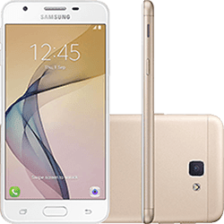 Smartphone Samsung Galaxy J5 Prime Dual Chip Android 6.0 Tela 5" Quad-Core 1.4 GHz 32GB 4G Wi-Fi Câmera 13MP com Leitor ...