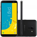 Smartphone Samsung Galaxy J6 32GB Dual Chip 4G Tela 5.6" Câmera 13MP TV Digital Android 8.0 Preto