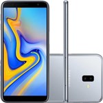 Ficha técnica e caractérísticas do produto Smartphone Samsung Galaxy J6+, 32GB, Tela Infinita de 6 Pol, Dupla Câmera Traseira, 3GB RAM - Prata