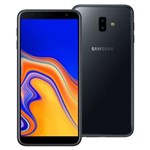 Ficha técnica e caractérísticas do produto Smartphone Samsung Galaxy J6+ Preto 32GB, Tela Infinita de 6", Dupla Câmera Traseira, Câmera Frontal de 8MP, 3GB RAM, Dual Chip, Android 8.1