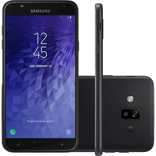 Ficha técnica e caractérísticas do produto Smartphone Samsung Galaxy J7 Duo Dual Chip Android 8.0 Tela 5.5" Octa-Core 1.6GHz 32GB 4G Câmera 13 + 5MP (Dual Traseira) - Preto