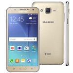 Ficha técnica e caractérísticas do produto Smartphone Samsung Galaxy J7 Duos Dourado com Dual Chip, Tela 5.5", 4G, Câmera 13MP, Android 5.1 e Processador Octa Core de 1.5 Ghz