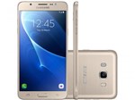 Smartphone Samsung Galaxy J7 Metal 16GB Dourado - Dual Chip 4G Câm 13MP + Selfie 5MP Flash Tela 5,5”